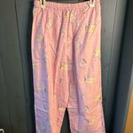 New YIKES 1980’s/90’s Pink Pajama Set for Women Photo 5