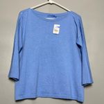 J. McLaughlin NWT  Mecox Cotton Modal Soft Sweater Heaven Blue Soft Women’s XS Photo 0