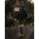 Nils Sportswear Black Faux Fur Trim Womens Coat Size S Photo 1