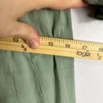 Fontes Mini Dress Small Green Hand Dyed Boho Cottage Earthy Fairy Cotton Pockets Photo 8