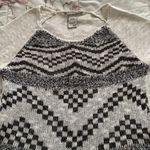 American Rag Cie Beige Ivory Fringe Boho Aztec Sweater, size XS Photo 13