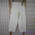 Madewell New!  The Curvy Emmett‎ Wide-Leg Jean in Tile White, size 26 Photo 3