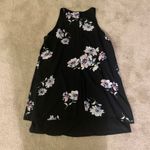 Lila Rose Floral Layered Shift Dress Black Size 12 Photo 4