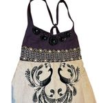 Free People  Navy and Tan Dress Photo 2