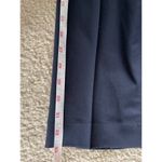 Bonpoint womens Italian navy straight leg dress slack pants size IT 36 Blue Photo 9
