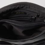 Rolfs Genuine Leather Shoulder Bag Purse Black Soft Flap Built In Wallet SEE‎ Photo 8