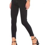 Anthropologie Paige Verdugo Super Distressed Ankle Jeans Black, Revolve NWT $239 Photo 6