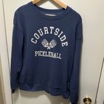 C&C California  Blue Courtside Pickleball Sweatshirt Photo 1