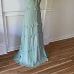 Revelry Formal Dress 8 Amelia Green Sage Bridesmaid Gown Prom Long Boho Fairy Photo 14