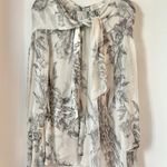 Zimmermann 100% Silk Floral Sheer Flowy Ruffle Blouse Size 1 Photo 0