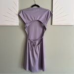Silence + Noise NWOT  Women’s Lavender Backless Mini Dress Size Medium Photo 2
