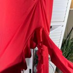 Sexy Ruffle Pants Devil Tail Halloween Costume Ruched Waist Lightweight Red S/M Size undefined Photo 7