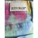 Judy Blue  Tie Dye Mid Rise Stretch Cut Off Shorts Size M 30" Waist 3 1/2" Inseam Photo 3