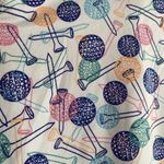 Emerald 18 Women's Medium Golf Tee Ball Fun Print Medium‎ Skort Activewear Photo 2