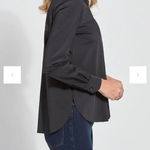 LYSSÉ Lysse Black Connie Button Down Shirt Photo 2