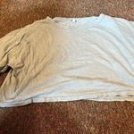 Splendid  xs blue crop top oversized Photo 4
