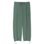 PINK - Victoria's Secret Victoria’s Secret PINK Parachute Cargo Trouser Pants Fresh Forest Green Large Photo 2