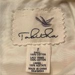 Anthropologie Tabitha White w/ Black Lace & Red Piping Lined Pencil Skirt Size 2 Photo 12