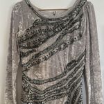 Kimchi Blue  Silver Dress EUC Photo 1