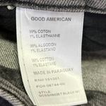 Good American Gray High Waist Split Hem Flared Boot Cut Ankle Denim Jeans Size 6 Photo 5