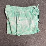 Ivory Ella  Mint Cloud Tie Dye Printed Shorts Photo 3
