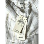 Aerie  White and Gold Baby Cami Crop Top Size XS NWT Photo 3