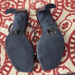 Boohoo  Black Strappy Croc-Pattern Heels Photo 4