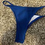 SheIn Blue Ribbed Bikini Set Photo 2