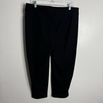 Chico's Chico’s Travelers Collection Crepe Cropped Pants Black Pull On Size 14 Chico 2.5 Photo 1
