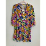 TYLER BOE KARLIE MONET DRESS FLORAL MONET NWT size Medium Pink Photo 1