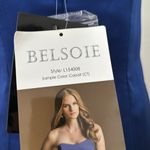 BELSOIE Formal midi dress NWT Blue Size 14 Photo 7
