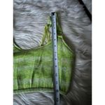 Aerie Chic Lime Green Striped Crop Top/Sports Bra Photo 8