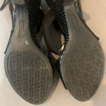 Etienne Aigner  Black wedge heel‎ sandals 10M Photo 4