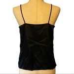 Vintage USA A Brod Fashion Accessories 100% Polyester Charmeuse French Small Black Photo 3