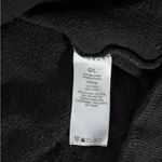 Garage  Black Cropped Zip-Up Hoodie- Size Large Photo 6