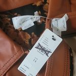 Anthropologie Faux-Leather Short Set Size 14 Photo 4