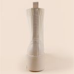 Qupid  Renley Lace Up Combat Boots Photo 7