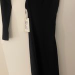 MARCELLA NEW YORK Manhattan One Shoulder Gown Black Photo 7