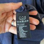 COS  navy tiered dress Photo 8