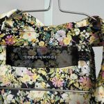 Code x Mode Floral Sleeveless Dress sz S Button Up Boho Cottage Photo 4