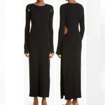 Mach & Mach bodycon Ribbed Cutout Long Sleeve Sweater Dress size L Photo 1