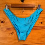 l*space L* Rocky Classic Bikini Bottom Satin Shine Cyan Blue Extra Large XL SHRCC24 Photo 1