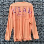 Disney Aulani Resort Spirit Jersey Orange Long Sleeve Swim Shirt UPF 50 LARGE Photo 3