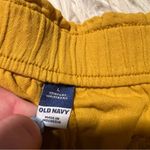 Old Navy Demi Double Weave Shorts Golden Lantern L Photo 8