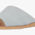 Dolce Vita Sandals Womens Size 8 Blue Denim Slip On Slides Open Toe Photo 0