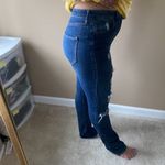 Hollister High rise super skinny 5r w 27 L 30 dark wash distressed jeans legging Photo 4