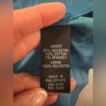 BCX Women’s Teal Vinatge  Jacket Photo 3