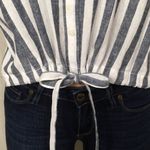 Sanctuary stripe button up tie top. New Photo 8