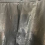 BLANK NYC  Black Vegan Leather 21" Pull On Pencil Straight Skirt Women SZ 6 Photo 8