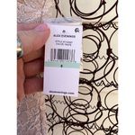 Alex Evenings  Long Halter Lace Sheath Dress with Skirt Slit in Taupe Size 8 Photo 6